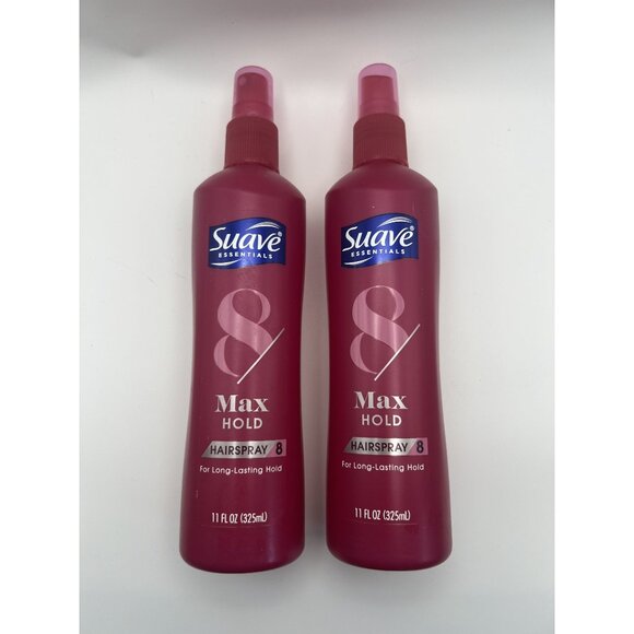 Suave Essentials Max Hold Hairspray 8 – 11 oz – Long-Lasting Non-Aerosol Spray – - Picture 1 of 5
